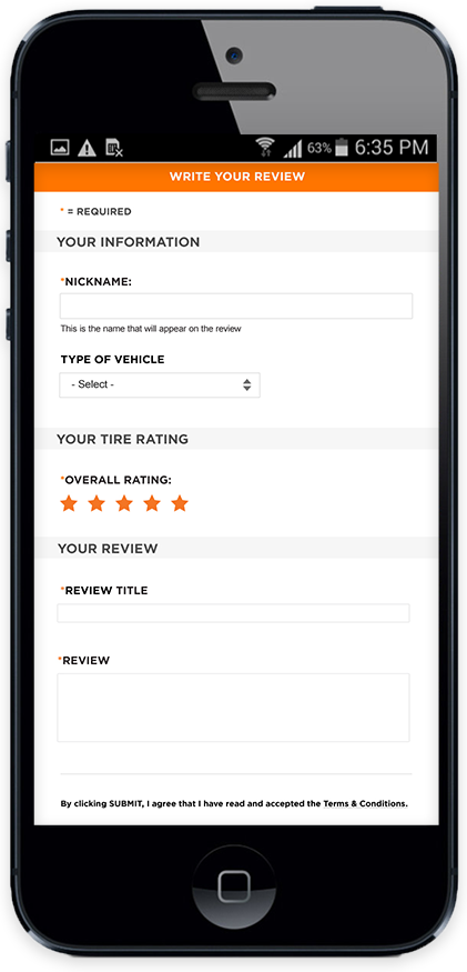 Ratings and Reviews Platform